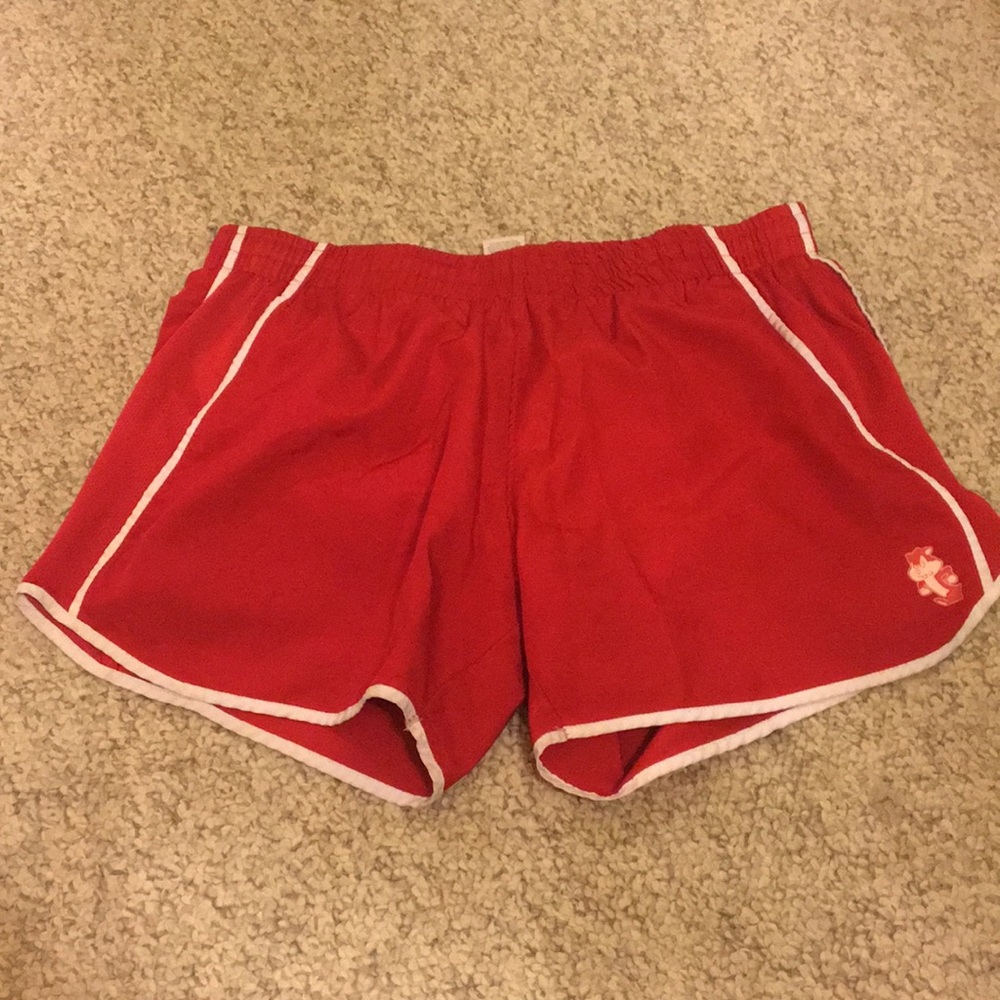 Red Athletic Shorts